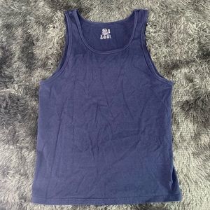 Navy tank top